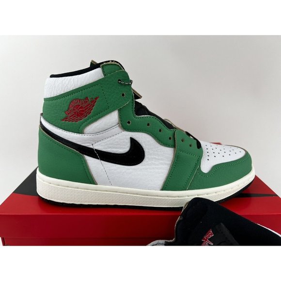 Nike Air Jordan 1 Retro High OG Lucky Green Women's Size 9 Sneakers DB4612-300 - Picture 9 of 14